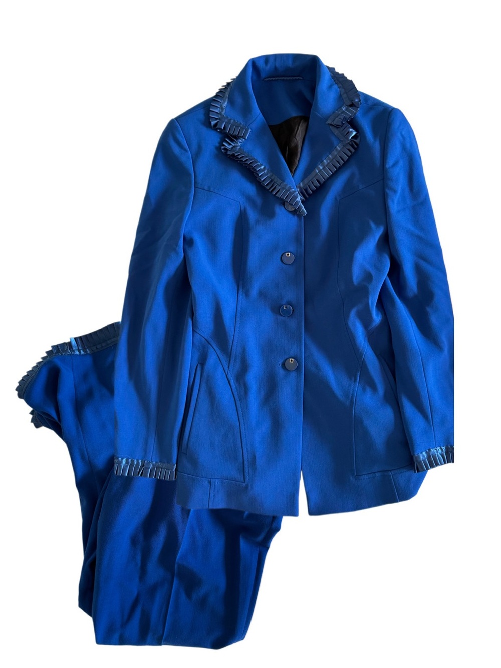Vintage Cobalt Blue Mondi Suit